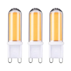 Paulmann 29045 Standard 230V LED Stiftsockel G9 3er-Pack 2700K 470lm klar