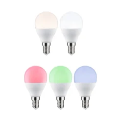 Paulmann 29154 Standard 230V Smart Home Zigbee LED Tropfen 3er-Pack E14 470lm RGBW