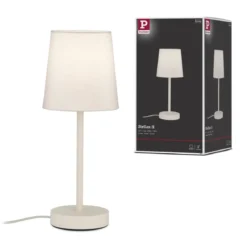 Paulmann 80102 Tischleuchte Stellan II 40cm Creme E27