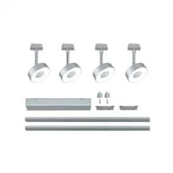 Paulmann 96895 URail Basisset Circle 2700K 230V Chrom matt