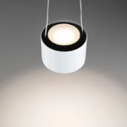 Paulmann 94903 URail LED Pendel Aldan 3000K dimmbar 230V Signalweiß RAL 9003
