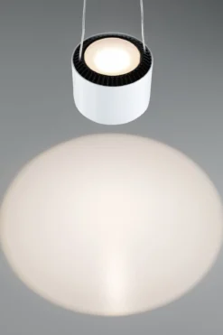Paulmann 94904 URail LED Pendel Aldan 4000K dimmbar 230V Signalweiß RAL 9003