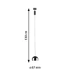 Paulmann 96808 URail LED Pendel Capsule II schwarz chrom 2700K dimmbar