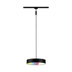Paulmann 95681 URail LED Pendel Hildor Zigbee RGBW 230V Schwarz matt