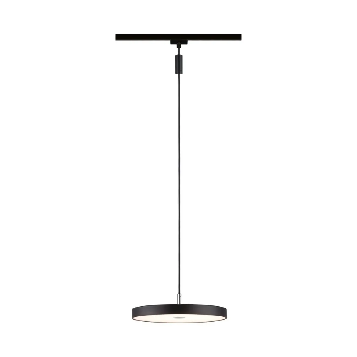 Paulmann 96792 URail LED Pendel Hildor 3000K dimmbar 230V Schwarz matt