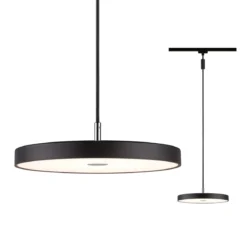 Paulmann 96792 URail LED Pendel Hildor 3000K dimmbar 230V Schwarz matt