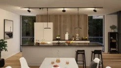 Paulmann 96792 URail LED Pendel Hildor 3000K dimmbar 230V Schwarz matt