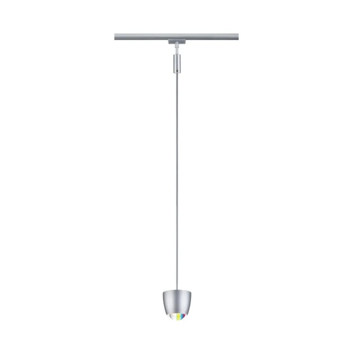 Paulmann 95682 URail LED Pendel Tyros Zigbee RGBW 230V Chrom matt