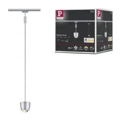 Paulmann 95682 URail LED Pendel Tyros Zigbee RGBW 230V Chrom matt