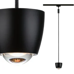 Paulmann 95684 URail LED Pendel Tyros Zigbee RGBW 230V Schwarz matt