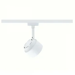 Paulmann 94893 URail LED Schienenspot Pane 3000K dimmbar 230V Signalweiß RAL 9003