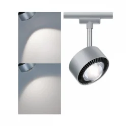 Paulmann 96810 URail LED Schienenspot Aldan chrom matt 4000 K