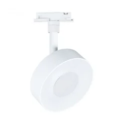 Paulmann 93150 URail LED Schienenspot Circle dimmbar 2700-4000K Signalweiß RAL 9003