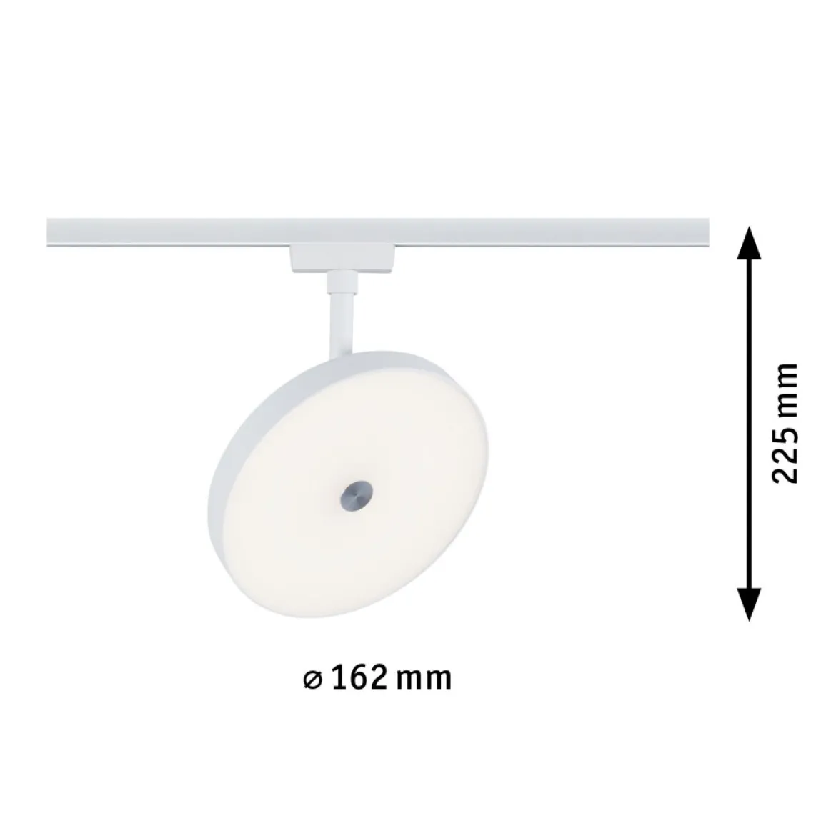 Paulmann 96788 URail LED Schienenspot Hildor 3000K dimmbar 230V Weiss