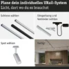 Paulmann 93141 URail LED Schienenspot Tubo 3-Step-Dim 2700-4000K Chrom matt