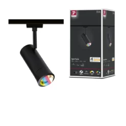 Paulmann 95693 URail LED Spot Tarie Zigbee RGBW 230V Schwarz matt dimmbar
