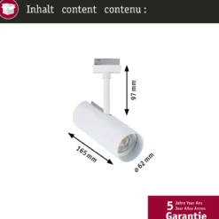 Paulmann 95698 URail LED Spot Theron Signalweiß 4000K 3-Step-Dim