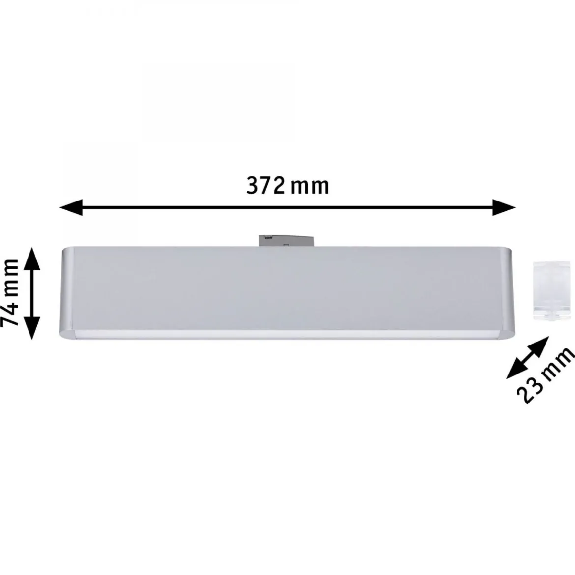 Paulmann 95712 URail Lightbar Ceris Chrom matt 4000K 3-Step-Dim
