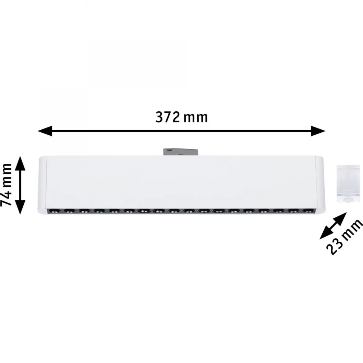Paulmann 95714 URail Lightbar Zelos Signalweiß 4000K 3-Step-Dim