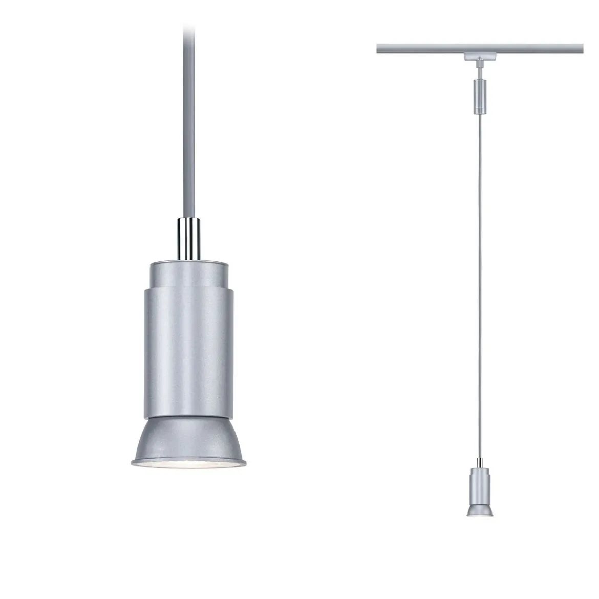 Paulmann 95622 URail Pendel Runa max.10W GU10 230V Chrom matt