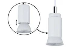 Paulmann 95623 URail Pendel Runa max.10W GU10 230V Signalweiß RAL 9003