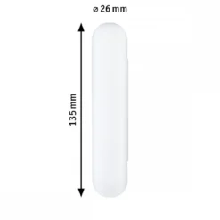 Paulmann 95656 URail Schienen Pendeladapter kürzbar Signalweiß RAL 9003