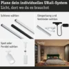 Paulmann 93149 URail Schienenspot Lirena Signalweiss max.10W GU10