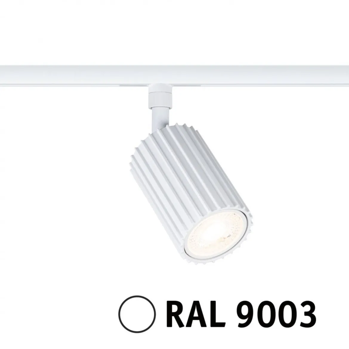 Paulmann 93149 URail Schienenspot Lirena Signalweiss max.10W GU10