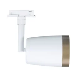 Paulmann 93136 URail Schienenspot Cover GU10 max. 10W 230V Signalweiß Gold matt