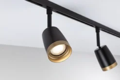 Paulmann 93137 URail Schienenspot Cover GU10 max. 10W 230V Schwarz Gold matt