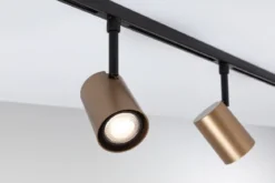 Paulmann 94917 URail Schienenspot Luxe GU10 max. 10W 230V Gold matt Schwarz matt