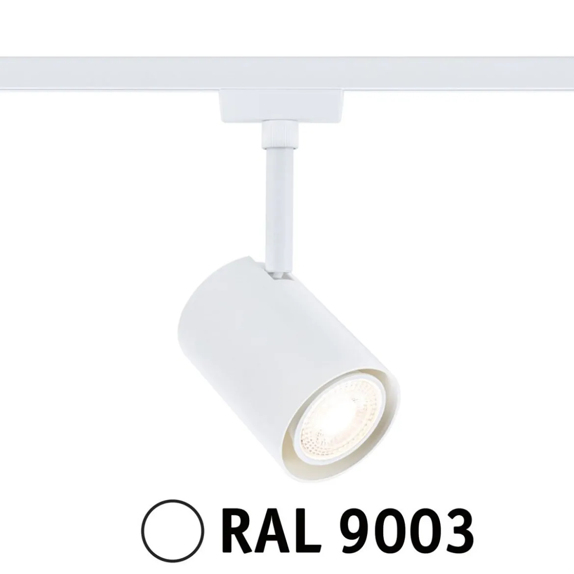 Paulmann 95632 URail Schienenspot Luxe GU10 max. 10W 230V Signalweiß RAL 9003