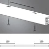 Paulmann 95638 URail Schienensystem Schiene 50cm 230V Signalweiß RAL 9003