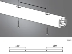 Paulmann 95638 URail Schienensystem Schiene 50cm 230V Signalweiß RAL 9003
