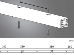 Paulmann 95639 URail Schienensystem Schiene 1m 230V Signalweiß RAL 9003