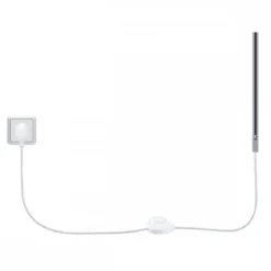 Paulmann 95658 URail Schienensystem Einspeisung Kabel mit Schalter 2m Chrom matt