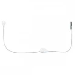 Paulmann 95658 URail Schienensystem Einspeisung Kabel mit Schalter 2m Chrom matt