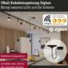 Paulmann 95672 URail Smart Home ZigBee Kabel-Einspeisung max. 100W Schwarz matt