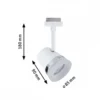 Paulmann 94884 URail Spot Cone GU10 230V Signalweiß RAL 9003
