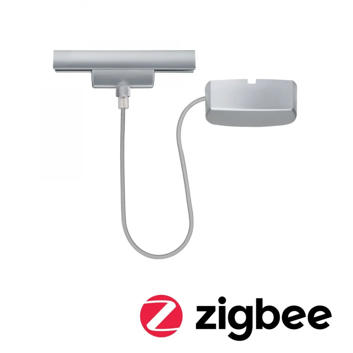 Paulmann 95670 URail Zubehör Smart Home ZigBee Kabel-Einspeisung max. 100W Chrom matt