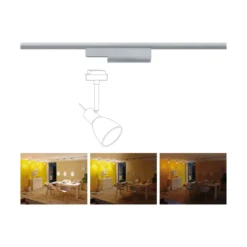 Paulmann 95676 URail Zubehör Smart Home ZigBee Schienenadapter max. 20W Chrom matt