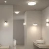 Paulmann 71076 Wandleuchte Luena Glas Chrom einfacher Lichtaustritt IP44