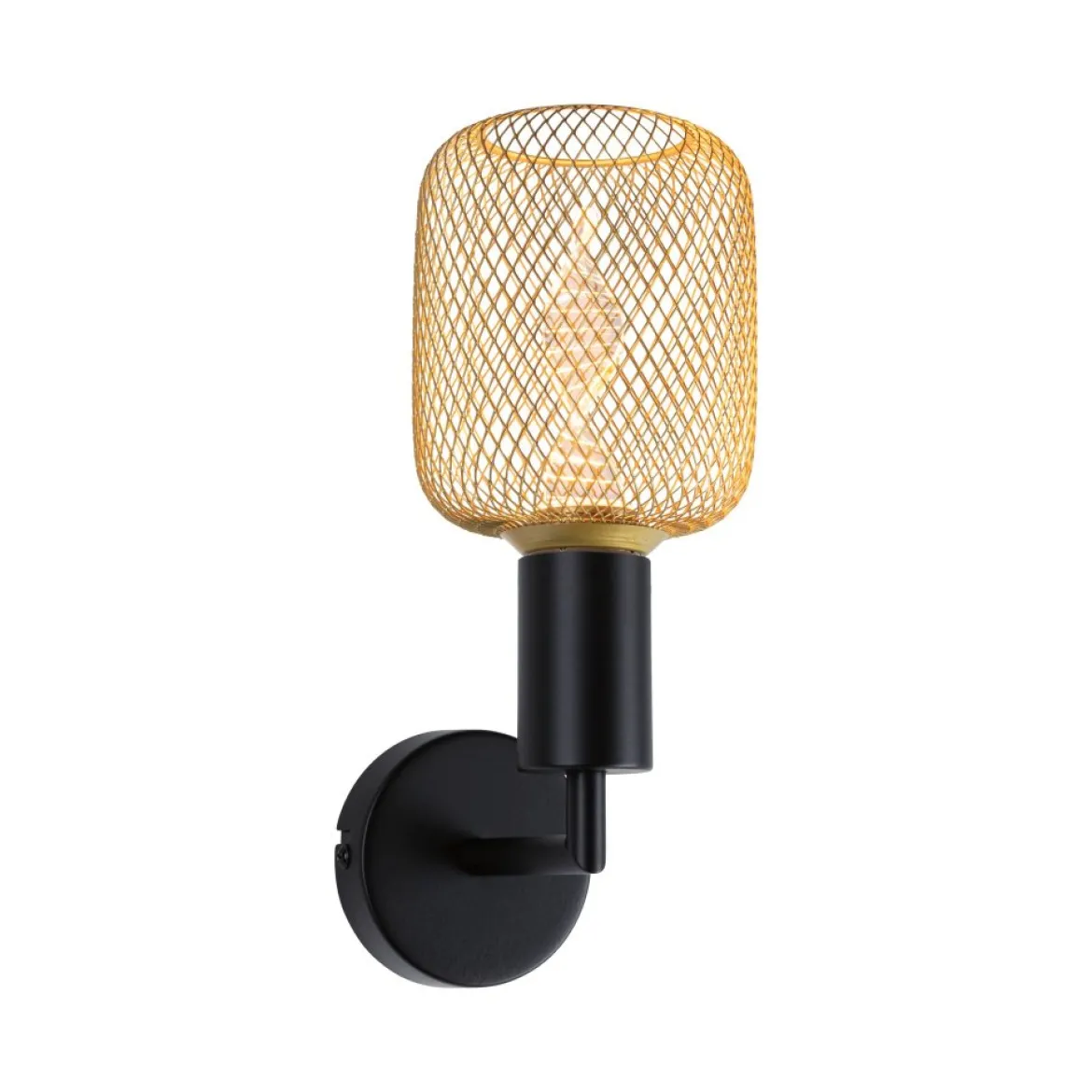 Paulmann 71139 Wandleuchte Ravi E27 schwarz matt IP44