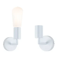 Paulmann 71138 Wandleuchte Ravi E27 weiss matt IP44