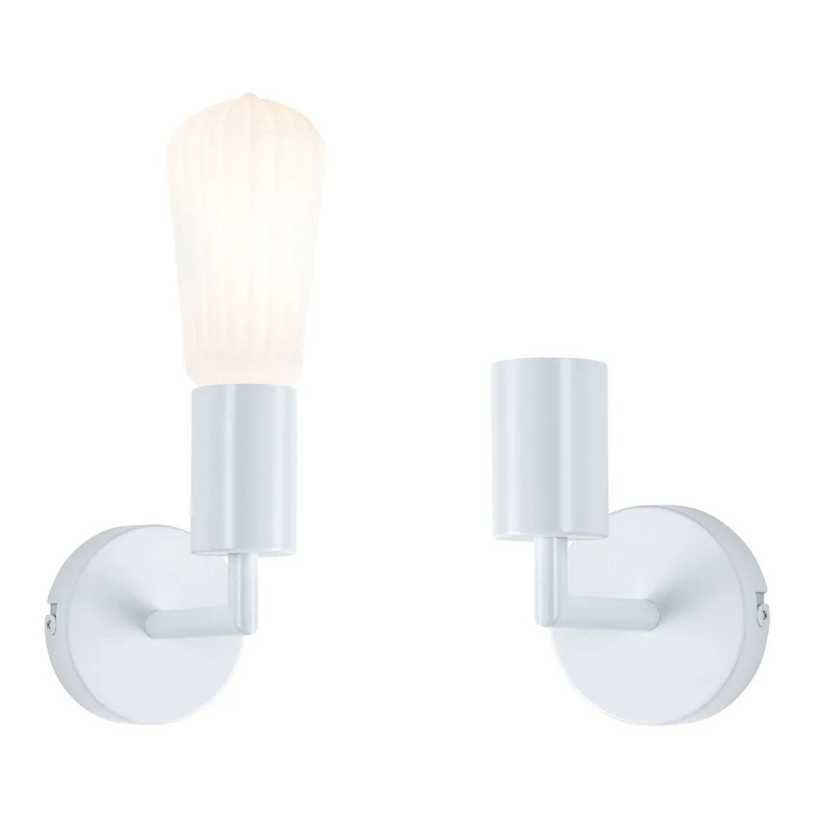 Paulmann 71138 Wandleuchte Ravi E27 weiss matt IP44