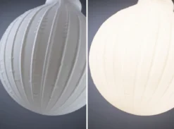 Paulmann 29079 White Lampion Filament 230V LED Globe G125 E27 3000K dimmbar weiß