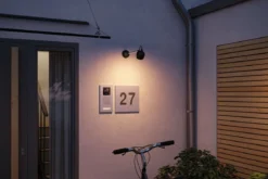 Paulmann 94773 Zigbee LED Außenwandleuchte Kikolo RGBW Anthrazit IP65 230V