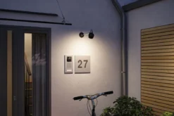 Paulmann 94772 Zigbee LED Außenwandleuchte Kikolo insektenfreundlich Anthrazit 230V