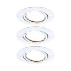 Paulmann 92463 Zigbee LED Einbauleuchte Base Coin Basisset Weiß 3000K