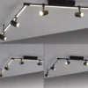 Paul Neuhaus 6526-18 BARIK LED Spotleuchte 6-flammig Schwarz